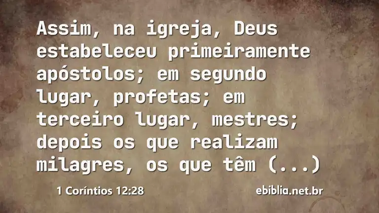 1 Coríntios 12:28