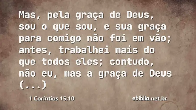 1 Coríntios 15:10