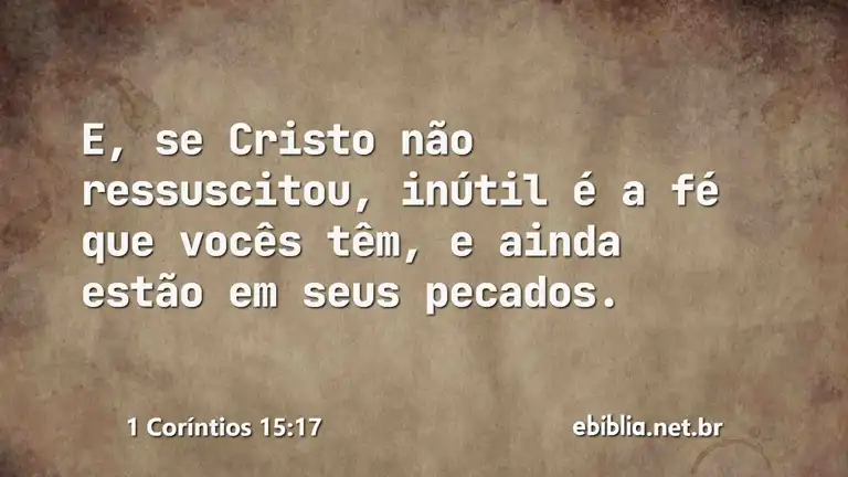 1 Coríntios 15:17