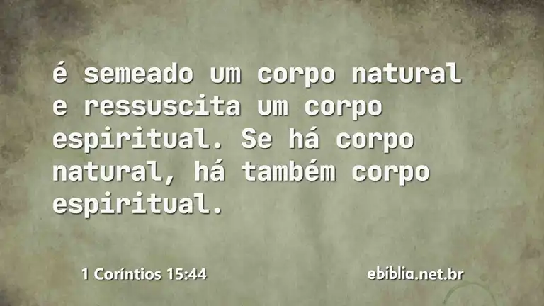 1 Coríntios 15:44