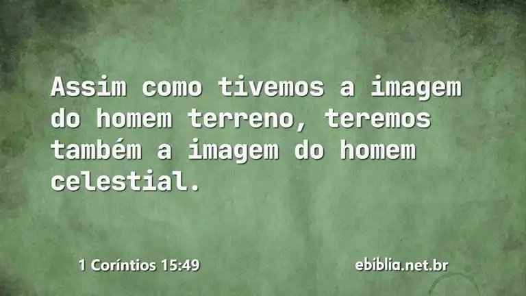 1 Coríntios 15:49