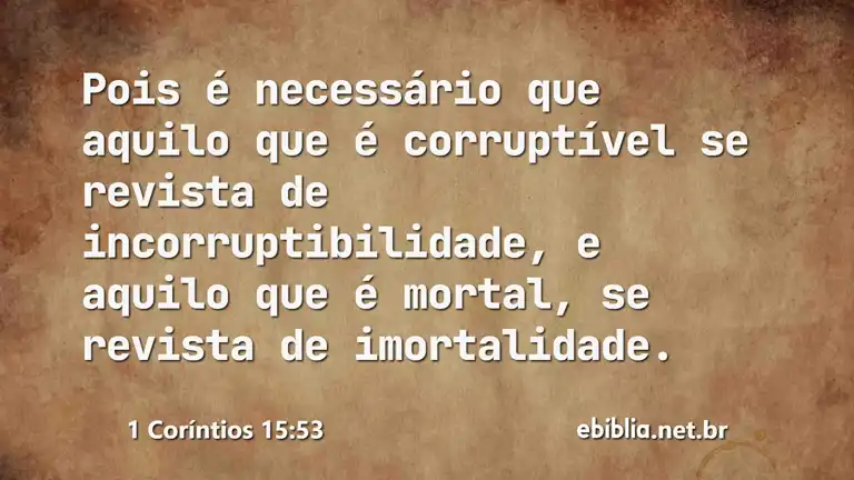 1 Coríntios 15:53