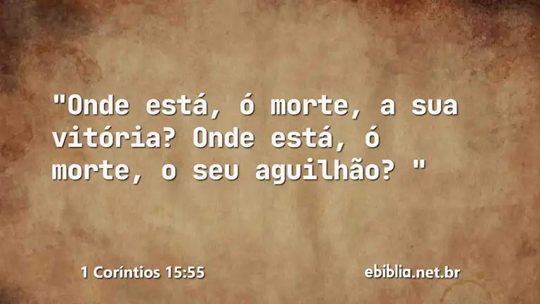 1 Coríntios 15:55