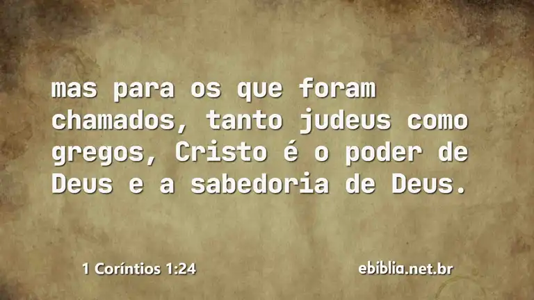 1 Coríntios 1:24