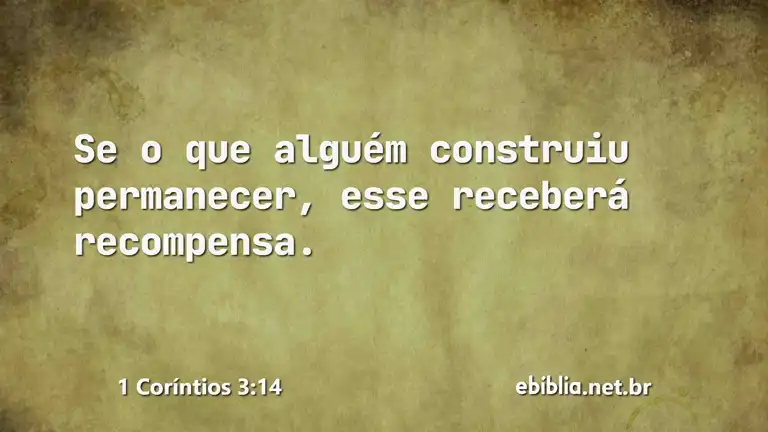 1 Coríntios 3:14