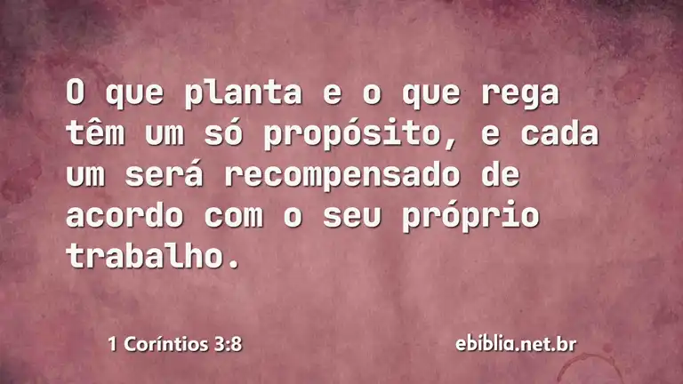 1 Coríntios 3:8