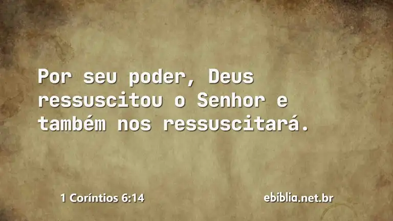 1 Coríntios 6:14