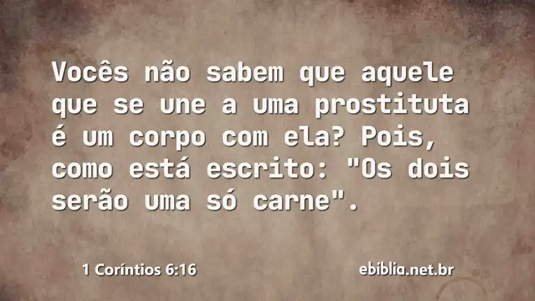 1 Coríntios 6:16