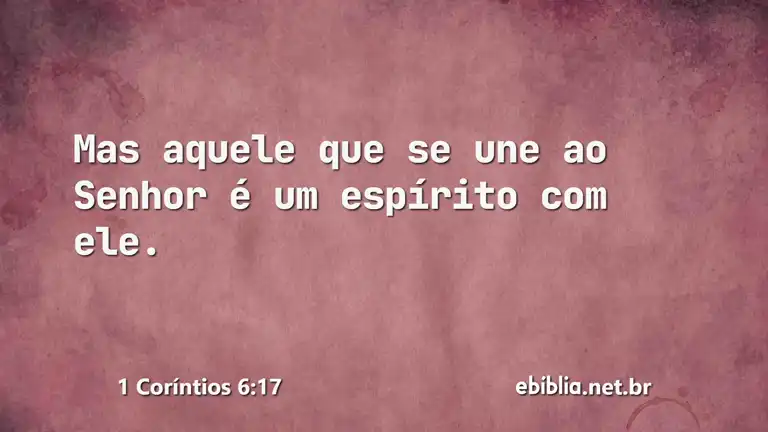 1 Coríntios 6:17