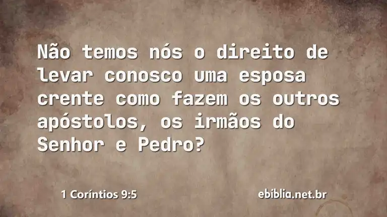 1 Coríntios 9:5