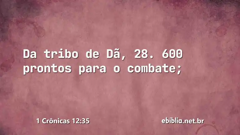 1 Crônicas 12:35