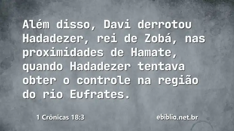 1 Crônicas 18:3