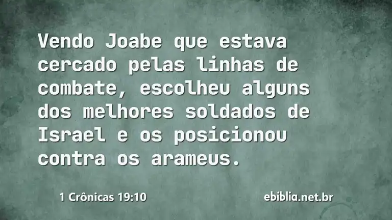 1 Crônicas 19:10