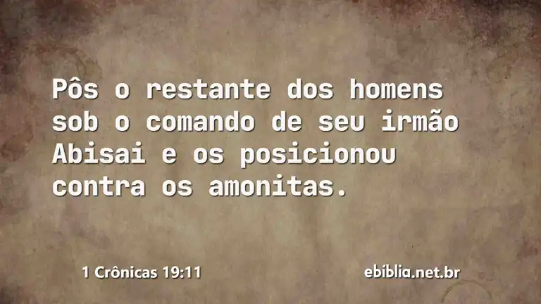 1 Crônicas 19:11