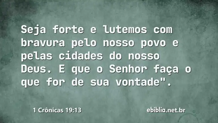 1 Crônicas 19:13