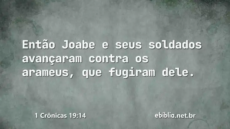 1 Crônicas 19:14