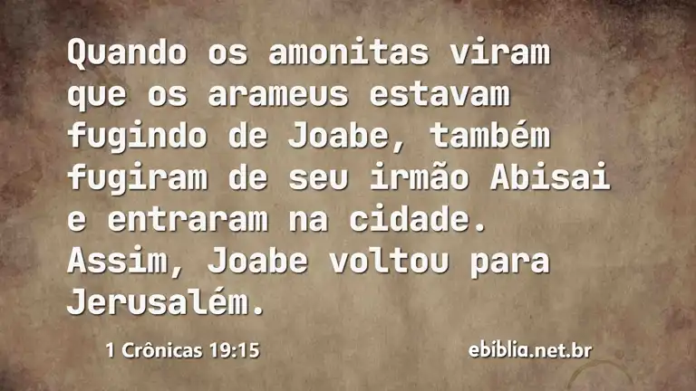 1 Crônicas 19:15