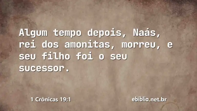 1 Crônicas 19:1