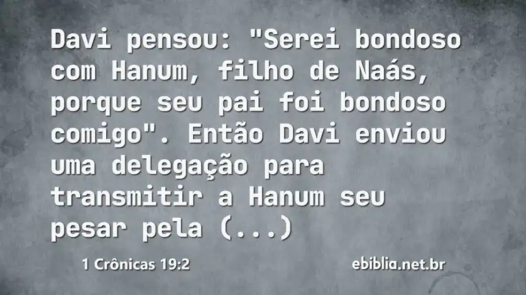 1 Crônicas 19:2