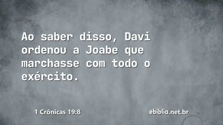 1 Crônicas 19:8