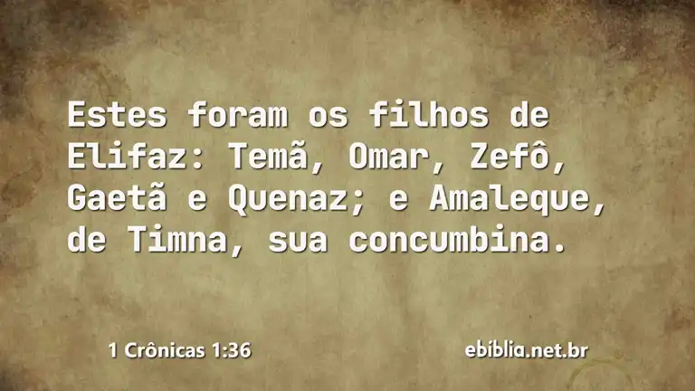 1 Crônicas 1:36