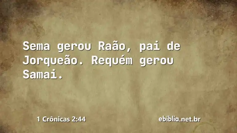 1 Crônicas 2:44