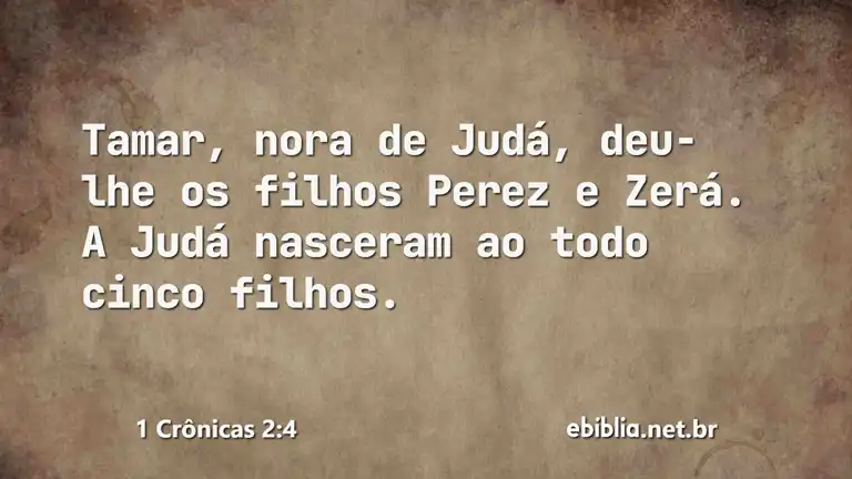 1 Crônicas 2:4