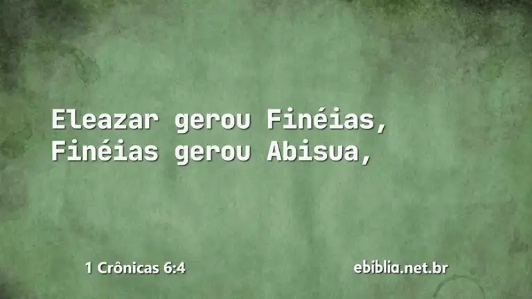 1 Crônicas 6:4