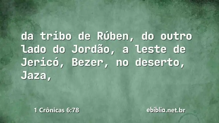 1 Crônicas 6:78