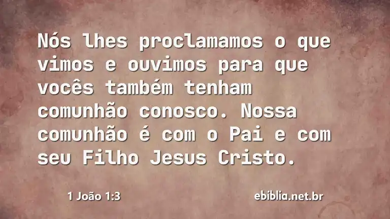 1 João 1:3