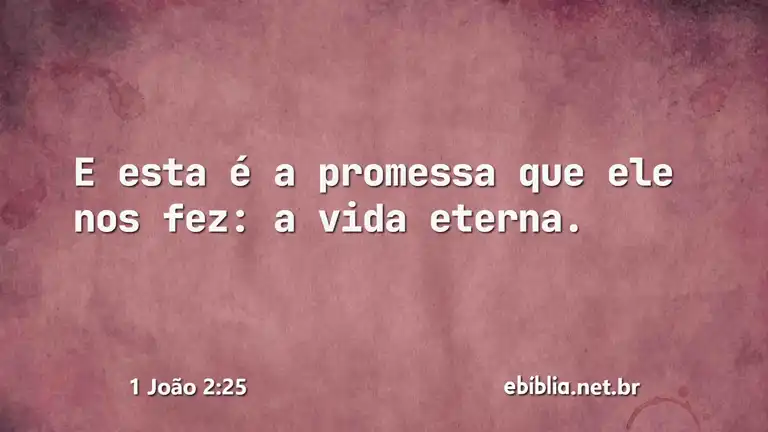 1 João 2:25