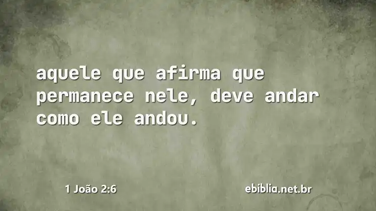 1 João 2:6