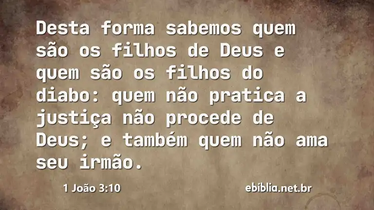 1 João 3:10