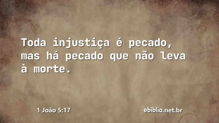 1 João 5:17