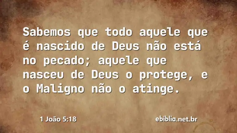 1 João 5:18