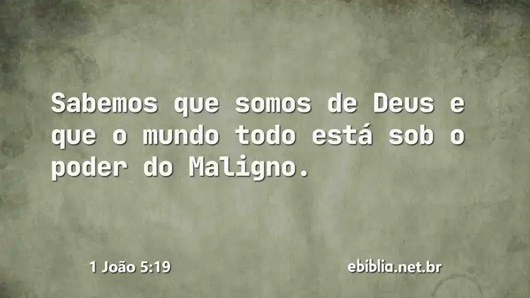 1 João 5:19