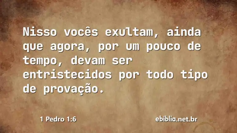 1 Pedro 1:6