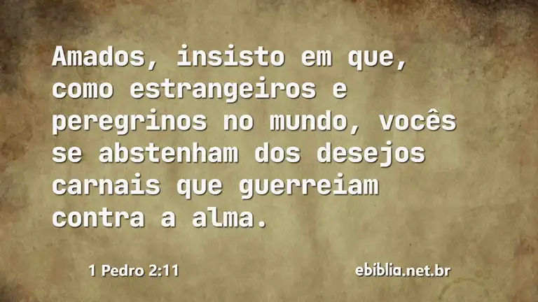 1 Pedro 2:11