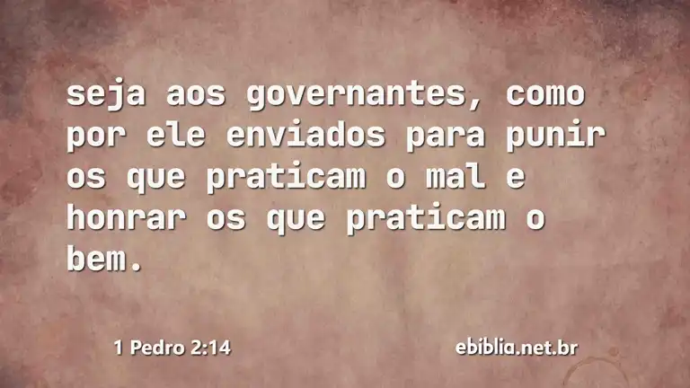 1 Pedro 2:14