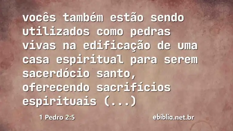 1 Pedro 2:5