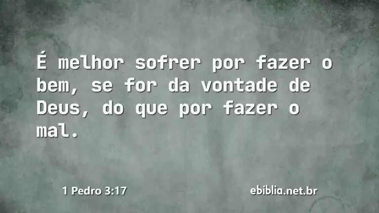 1 Pedro 3:17