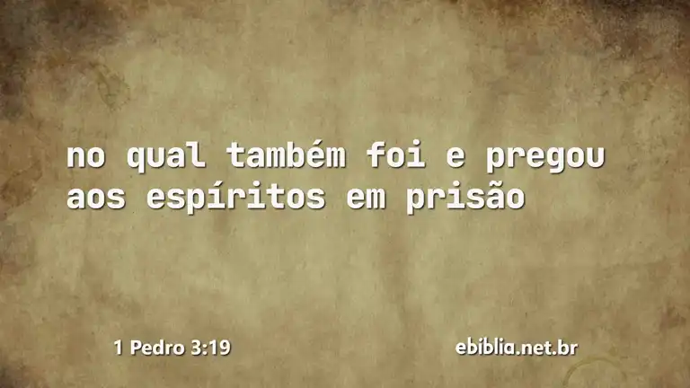 1 Pedro 3:19