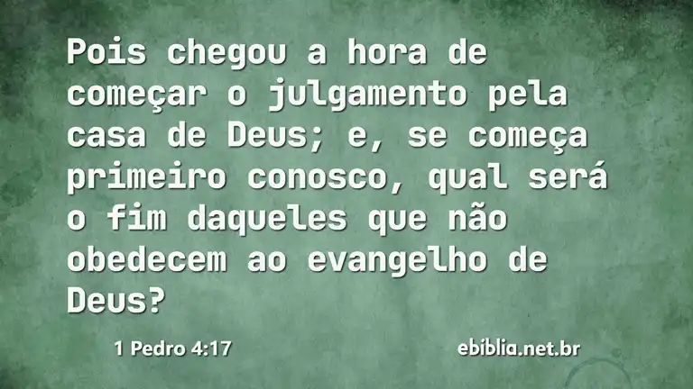 1 Pedro 4:17