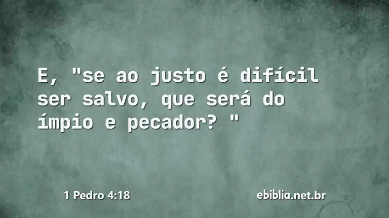 1 Pedro 4:18