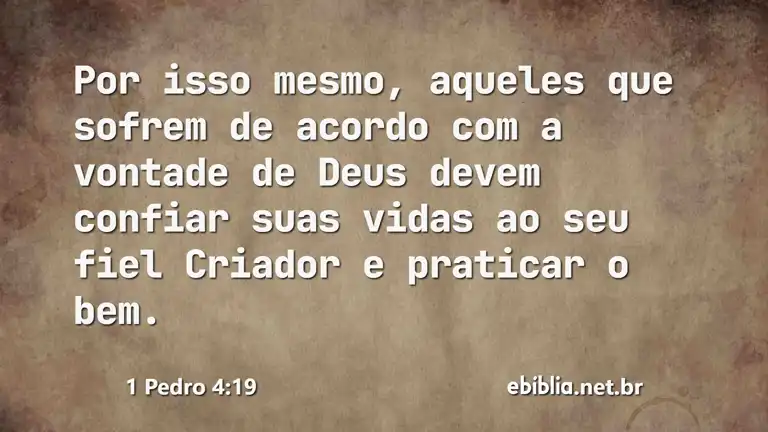 1 Pedro 4:19