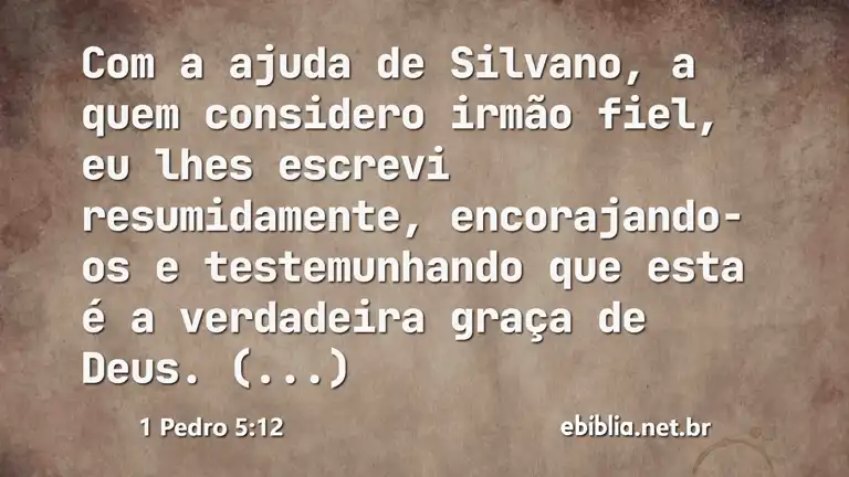 1 Pedro 5:12