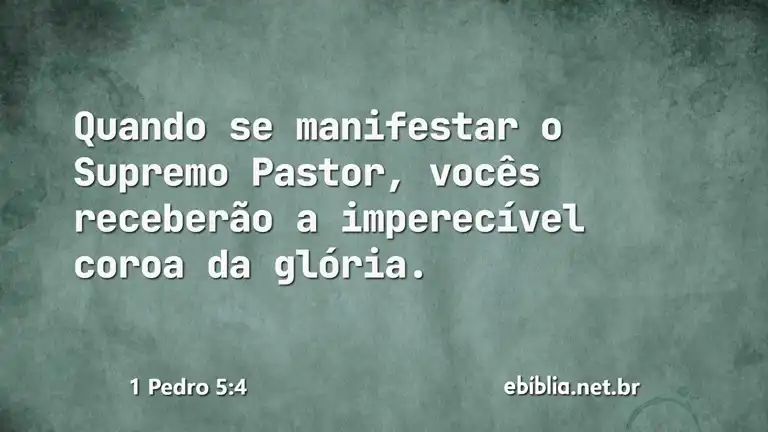 1 Pedro 5:4