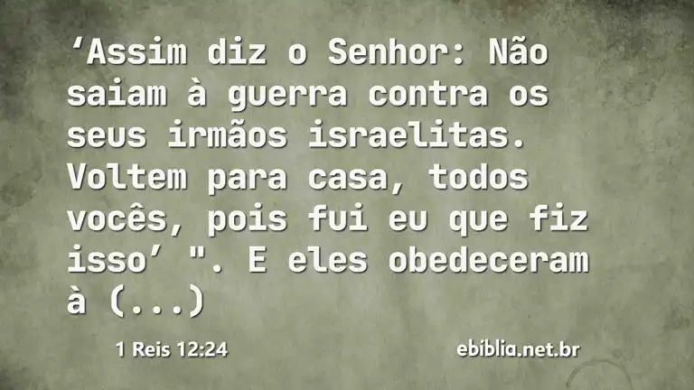 1 Reis 12:24