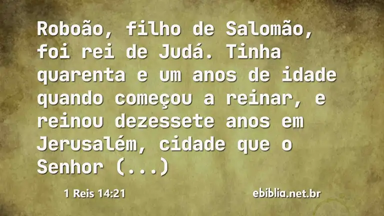 1 Reis 14:21