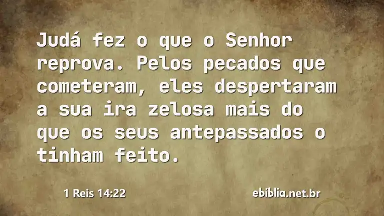 1 Reis 14:22